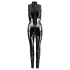 Black Level - combinaison brillante zippée - noir - S