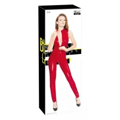   Black Level - combinaison zippée sans manches - vinyle rouge
