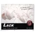 Drap laqué - drap imperméable PVC blanc 200x230 cm