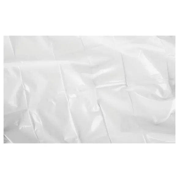 Drap laqué - drap imperméable PVC blanc 200x230 cm