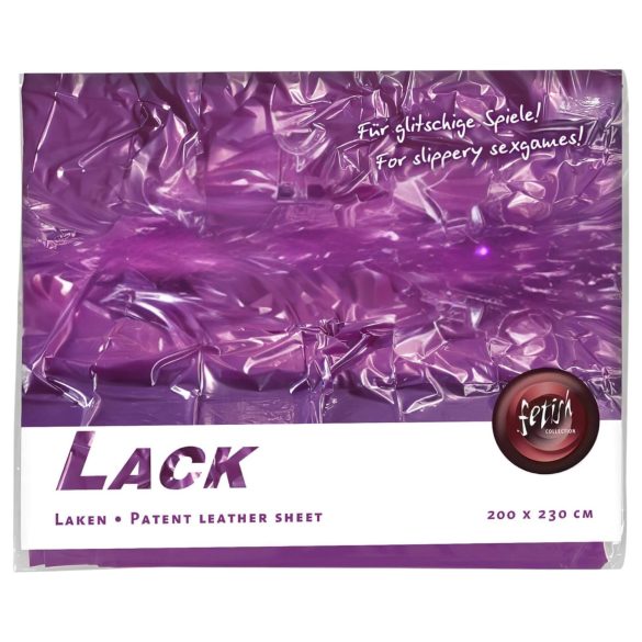 Drap en laque - 200x220cm (violet)