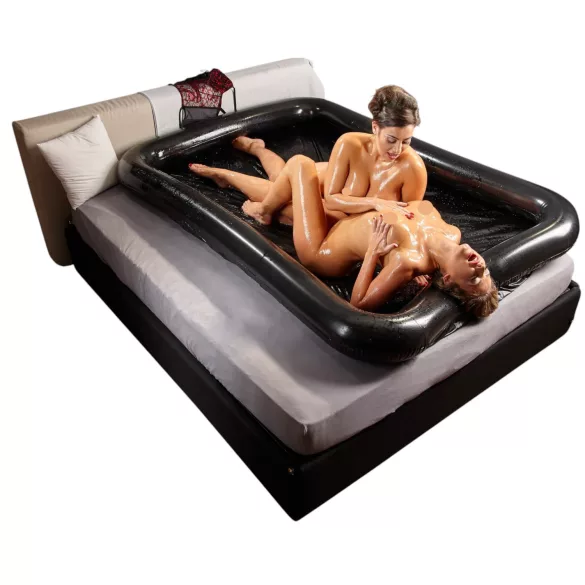 Piscine orgie gonflable - noire - 140x200cm