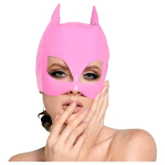 Black Level - masque chat en latex - rose