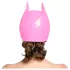Black Level - masque chat en latex - rose