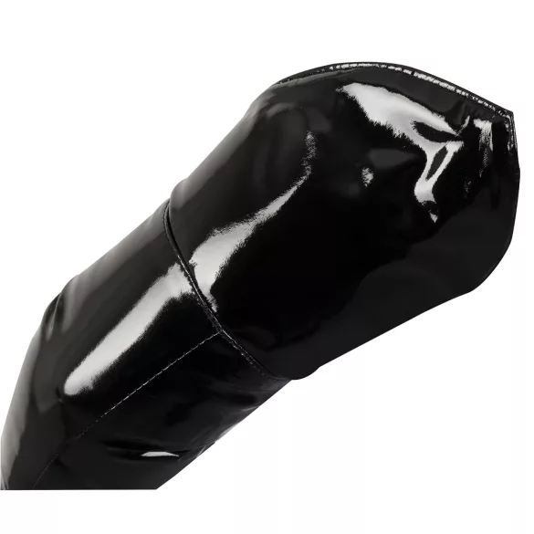 Black Level - gants longs en vinyle noir - L
