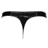 Black Level - string homme classique - effet laqué noir - L