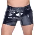 Black Level - short homme vinyle poches latérales - noir - L