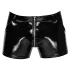 Black Level - short homme vinyle poches latérales - noir - 2XL