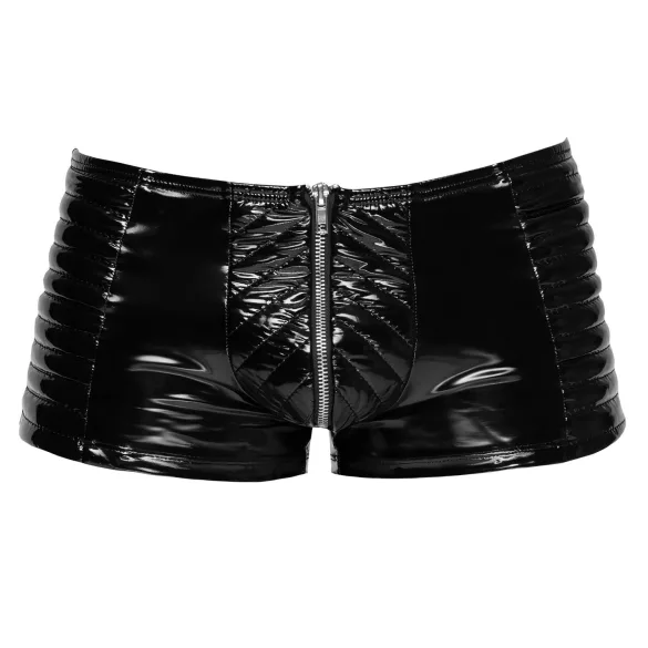 Black Level - short homme zippé - noir