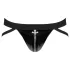Black Level - jockstrap zippé - vinyle noir - L