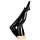 LATEX - bas autofixants femme - noir