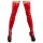 LATEX - bas femme - jarretière latex - rouge