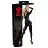 LATEX - combinaison longue femme - manches longues - noir - 2XL