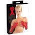 LATEX - gants longs unisexes (rouges) - XL