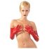 LATEX - gants longs unisexes (rouges) - XL