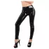 LATEX - legging zippé - noir - S