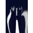 LATEX - legging zippé - noir - M