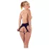 Culotte femme Late X entièrement ouverte (noire, S-L)