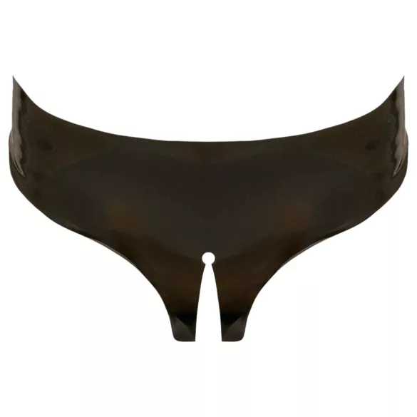 Culotte femme Late X entièrement ouverte (noire, S-L)