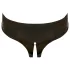 Culotte femme Late X entièrement ouverte (noire, S-L)