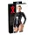 LATEX - body femme manches longues - latex noir - L