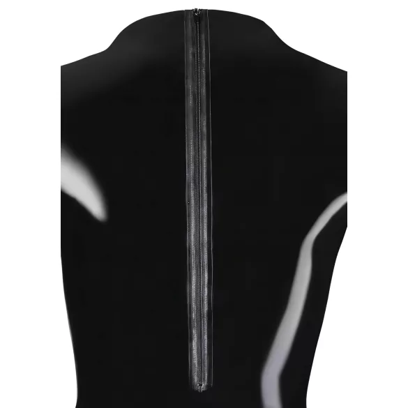 LATEX - body femme manches longues - latex noir - L
