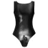LATEX - body latex zippé (noir) - M