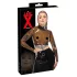LATEX - haut latex transparent - noir
