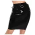 LATEX - jupe midi en latex (noire)