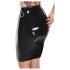 LATEX - jupe midi en latex (noire) - M