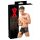 LATEX - boxer avec gaine pénis (noir)