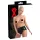LATEX - culotte femme avec préservatif intégré - noir