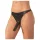 LATEX - culotte avec gode externe - noir - taille S-L