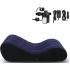 Magic Pillow - canapé sex gonflable - grande taille - bleu