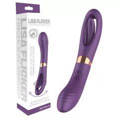   Funny Me Dual - Vibromasseur 2 en 1 avec langue - Rechargeable - Violet