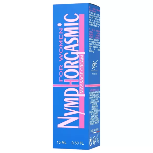 NYMPORGASMIC - crème intime femme - stimulation - 15ml