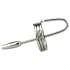 DeepRing - sonde urétrale métal avec anneau - 9cm argenté