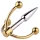 Urethralplay - dilatateur urétral en métal ancré - 4,5 cm argenté