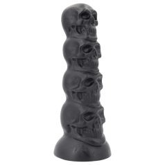 Toppedmonster - dildo crâne - 22 cm (noir)