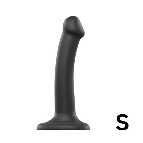 Strap-on-me - gode double pénétration - double couche - silicone noir
