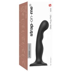   Strap-on-me - gode ceinture P&G S - courbé avec ventouse - silicone noir