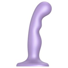  Strap-on-me - gode ceinture réaliste courbé ventouse - silicone violet S