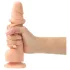 Strap-on-me - gode ceinture double densité ventouse - silicone chair