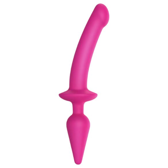 Strap-on-me Swith Semi-Réaliste L - Dildo 2en1 en silicone (rose)