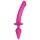 Strap-on-me Switch Semi-Realistic XXL - gode 2-en-1 (rose)