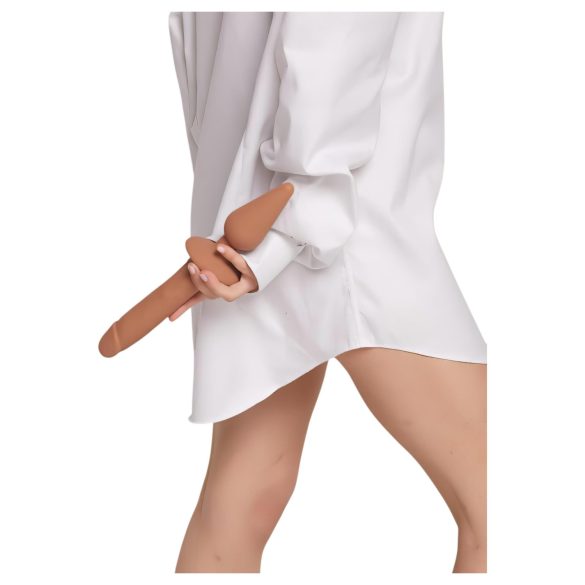 Sangle-sur-moi Swith Réaliste L - 2en1 godemichet en silicone (naturel)