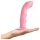 Strap-on-me M - Vibromasseur point G étanche et vibrant (rose)