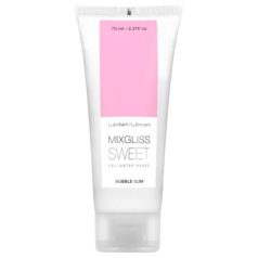   Mixgliss Sweet Bubble Gum - lubrifiant à base d'eau - chewing-gum (70ml)