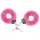 Love to Love Attach me - menottes en peluche (rose)