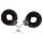Love to Love - menottes peluche - noir